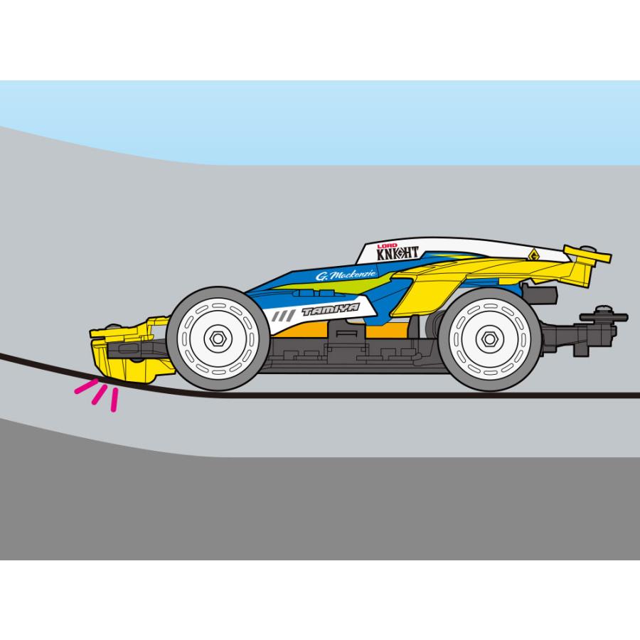 タミヤ ロードナイト 限定　非売品　未組立 ミニ四駆 タミヤ 19803 ロードナイト (VZシャーシ) : グるグるYahoo