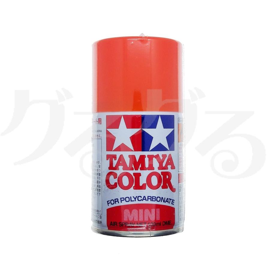 タミヤ（TAMIYA） 86007 ポリカーボネートスプレー PS-7 オレンジ : グ