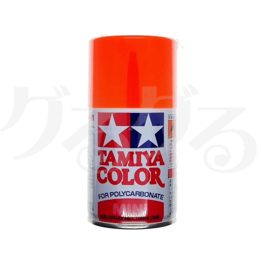 タミヤ（TAMIYA） 86024 ポリカーボネートスプレー PS-24 蛍光オレンジ