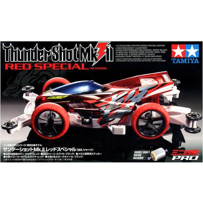 ミニ四駆 タミヤ 95212 1/32 サンダーショットMk.II レッド ミニ四駆 タミヤ 95212 1/32 サンダーショットMk.II レッド