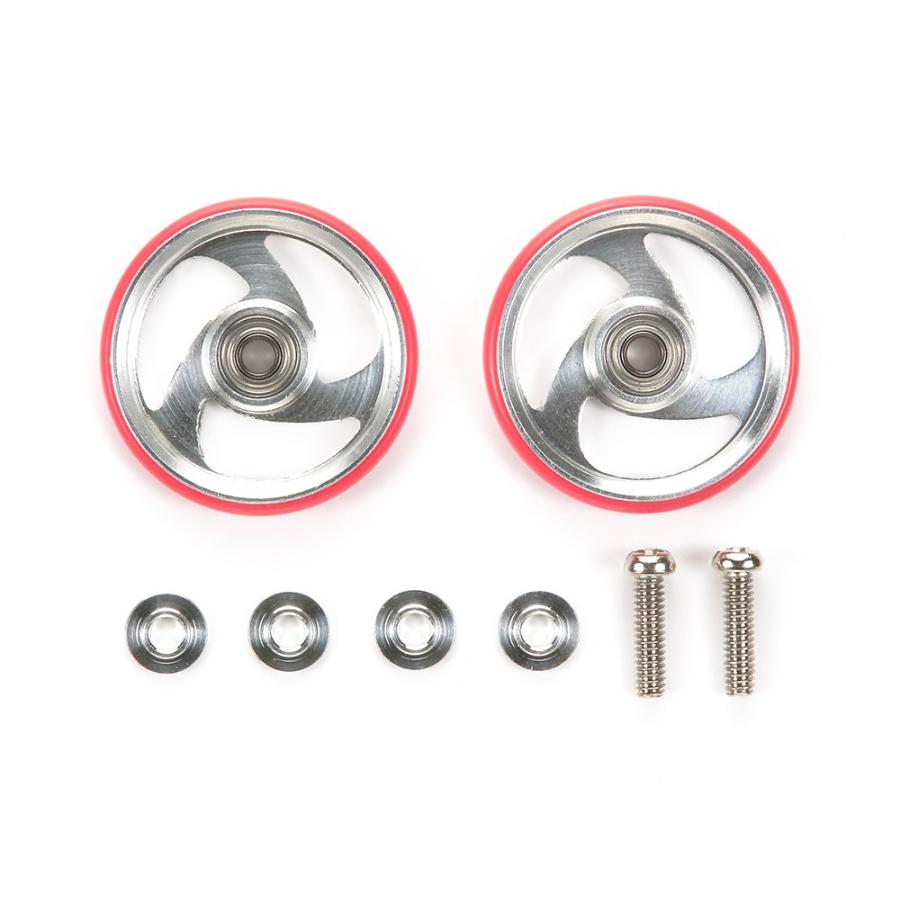 ミニ四駆 タミヤ 95326 19mmプラリング付 アルミベアリングローラー