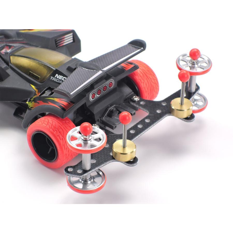 ミニ四駆 タミヤ 19mmプラリング付アルミベアリングローラー 6本スポーク レッド ミニ四駆ステーション グるグる 通販 Yahoo ショッピング