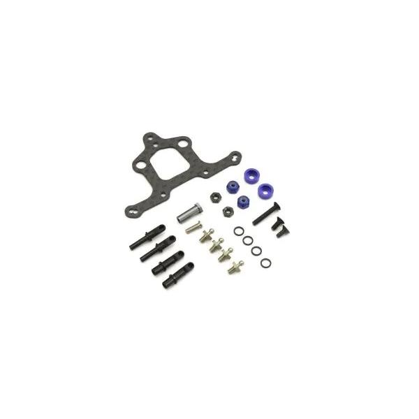 京商ミニッツ MJアルミモーターマウント と　インナーチューブロールダンパー 京商 MZW310 インナーチューブロールダンパーセット (MJアルミモーター