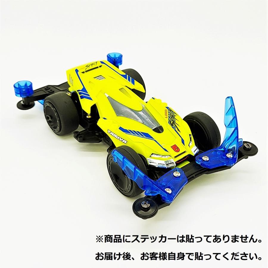 半完成品 タミヤ ロードスピリット ナイトネオンカラーエディション ケース付き グるグるオリジナル｜mini4-guruguru｜02