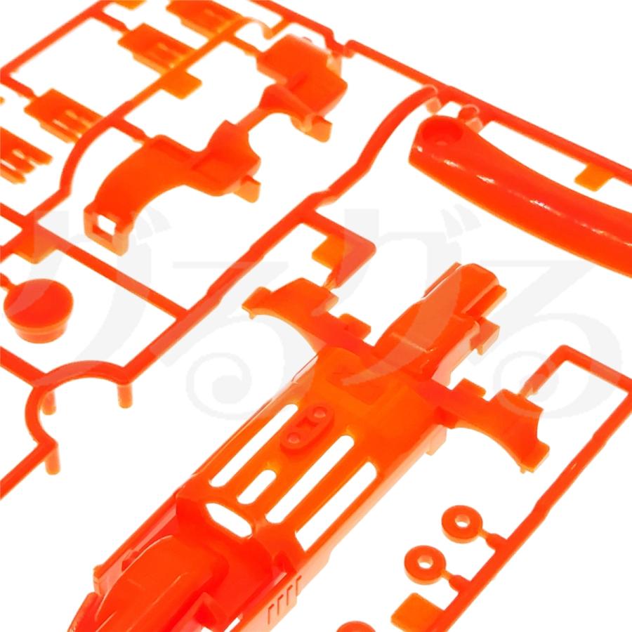 ミニ四駆 タミヤ 【Aパーツ】 MA用ギヤカバー 蛍光オレンジ バラ