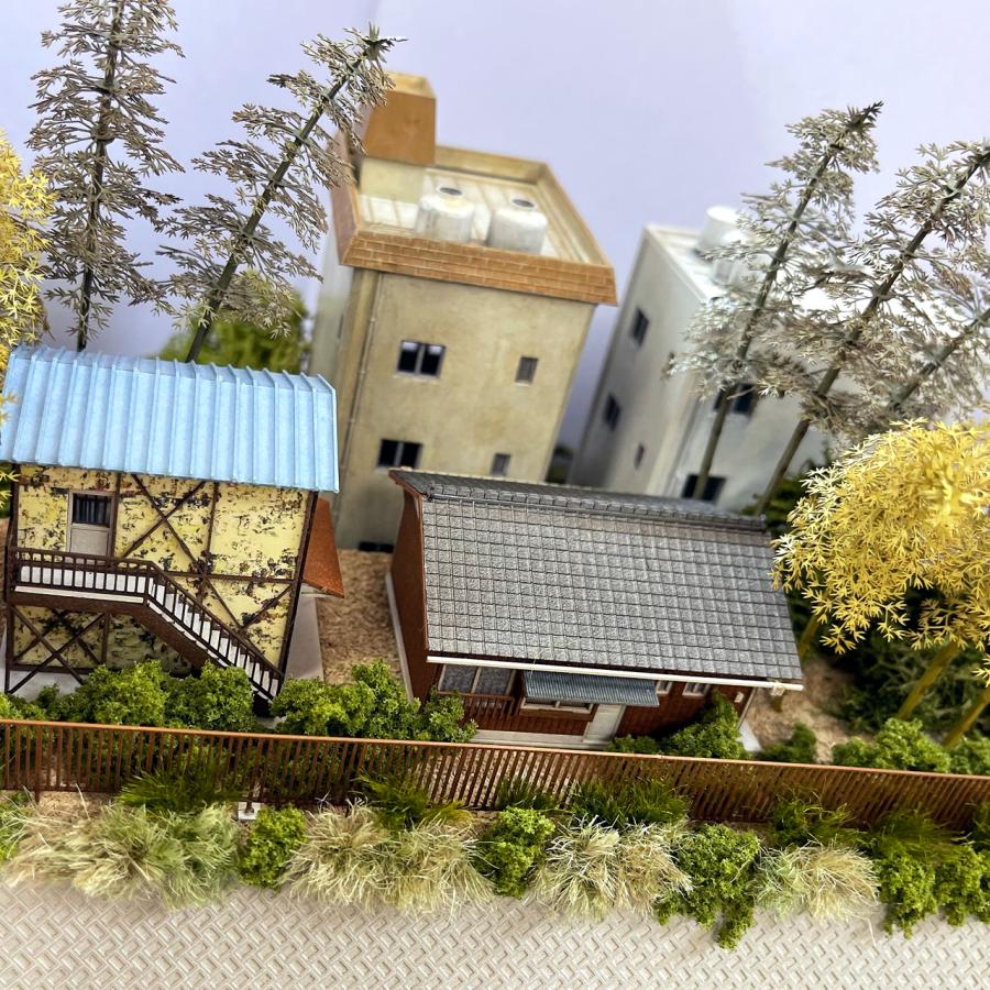 鉄道模型Nゲージ風景素材_竹B(ディープグリーン) : ミニチュア工房