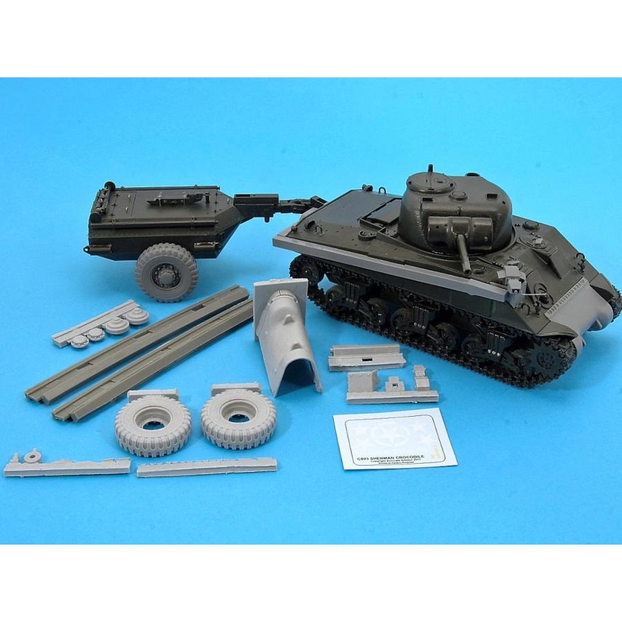 イギリス軍 M4シャーマン クロコダイル火炎放射戦車 改造キット タミヤ チャーチル クロコダイル トレーラー部分 M4使用 Sherman Crocodile 1 35 C093lt ミニチュアパーク 通販 Yahoo ショッピング