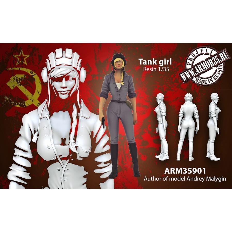ロシア軍 タンクガール Tank Girl 1 35 Arm Arm ミニチュアパーク 通販 Yahoo ショッピング