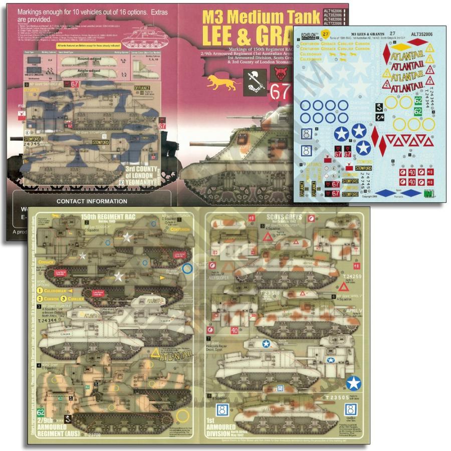 イギリス軍 M3リー グラント戦車 ビルマ 北アフリカ デカール Lees Grants Burma North Africa 1 35 Efd Alt3506 Efd Alt3506 ミニチュアパーク 通販 Yahoo ショッピング