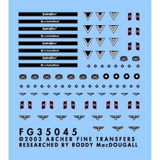 ドイツ陸軍 機甲部隊 制服 記章 階級章セット 自走砲兵用 兵科色 黄 フィギュア7体分 Heer Uniform Patches For Armored Units 1 35 Fgb ミニチュアパーク 通販 Yahoo ショッピング