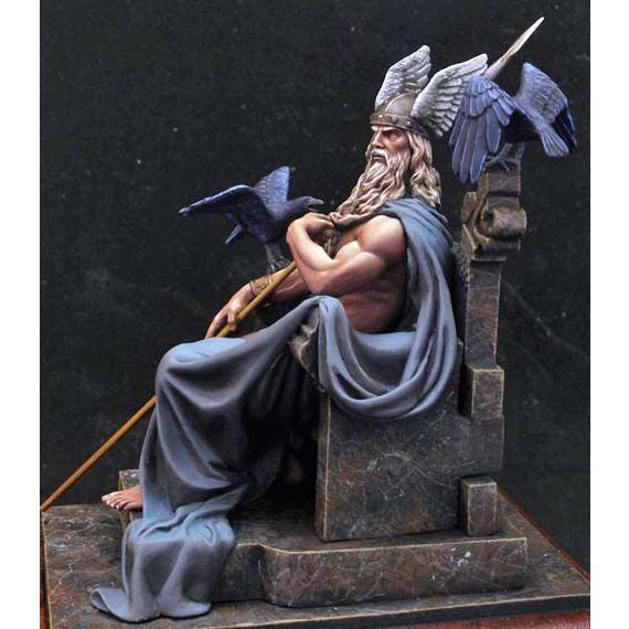 戦争と死の神 オーディン 北欧神話 Odin 70mm Ham Ha08 Ham 70 008 ミニチュアパーク 通販 Yahoo ショッピング
