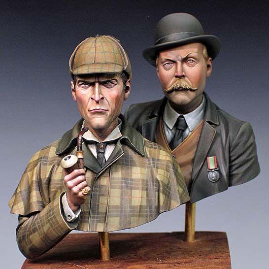シャーロック ホームズとワトソン博士 Sherlock Holmes And Dr Watson 1 12バスト Hv Fic Hv Fic ミニチュアパーク 通販 Yahoo ショッピング