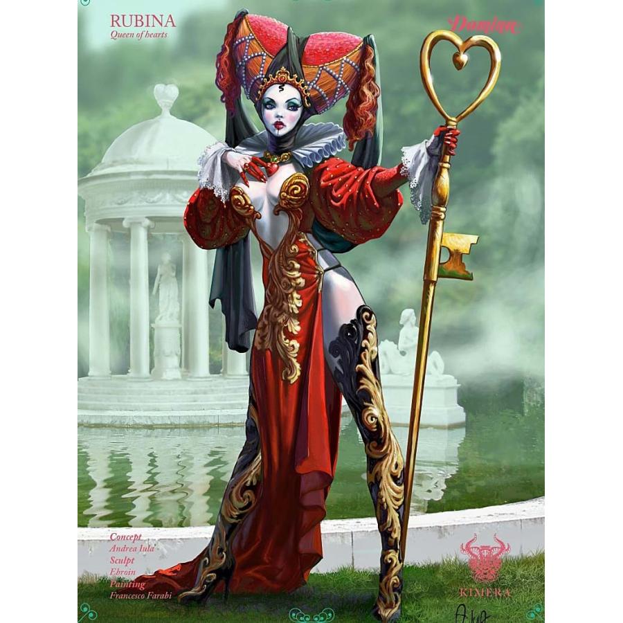 ハートの女王 ルビーナ Rubina Queen Of Hearts 1 24 75mm Kmr Kdo 004b Kmr Kdo 004b ミニチュアパーク 通販 Yahoo ショッピング