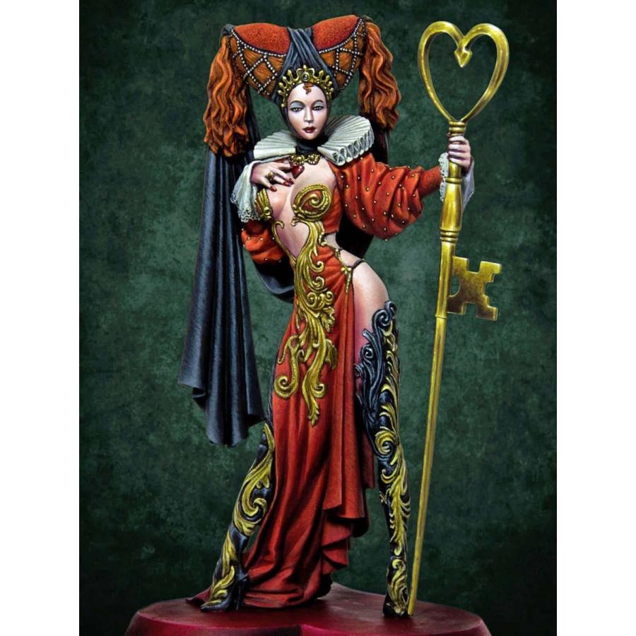 ハートの女王 ルビーナ Rubina Queen Of Hearts 1 24 75mm Kmr Kdo 004b Kmr Kdo 004b ミニチュアパーク 通販 Yahoo ショッピング