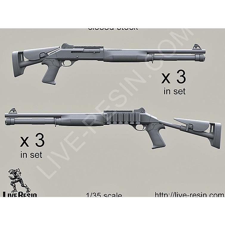 Live Resin 1/35 LRE-35218 M1014 2 Tactical Shotgun Benelli M4 Super 90