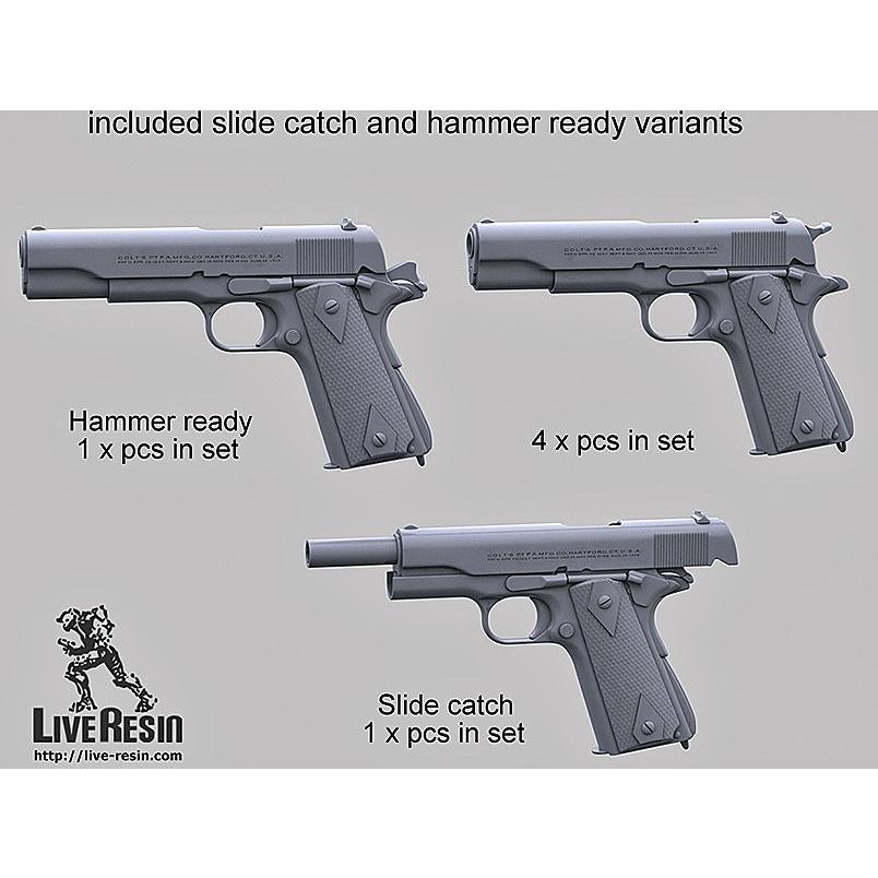 アメリカ軍 M1911自動拳銃 1911 1926年 スライドキャッチ ハンマーレディ状態入り M1911 45 Automatic Colt Pistol 1911 1926 1 35 Lre Lre ミニチュアパーク 通販 Yahoo ショッピング