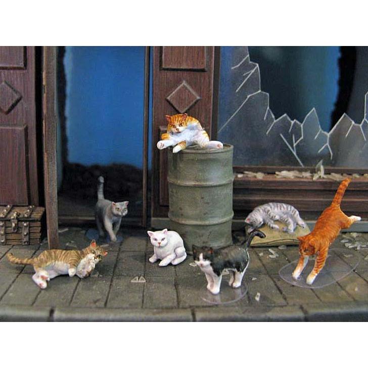 猫セット 7匹入 Cats Set 1 35 Ml 035 Ml 035 ミニチュアパーク 通販 Yahoo ショッピング