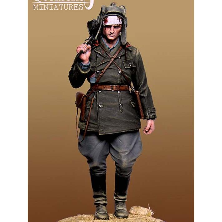 ロシア軍 Dp機関銃を担ぐ戦車兵 Soviet Tankman With Dp Machine Gun 1mm Qm Qm ミニチュアパーク 通販 Yahoo ショッピング