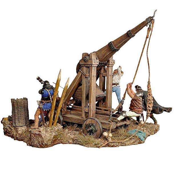 トレビュシェット 1460年 中世の投石器のビネット Trebuchet 1460 54mm Sm S03 Sm S03 ミニチュアパーク 通販 Yahoo ショッピング