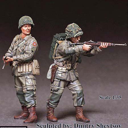 アメリカ軍 第空挺師団 戦闘中の軍曹 無線手 Wwii 2体入 Wwii Sergeant And Radio Operator st Airborne In Battle 2 Figures 1 35 Soga 3633 Soga 3633 ミニチュアパーク 通販 Yahoo ショッピング