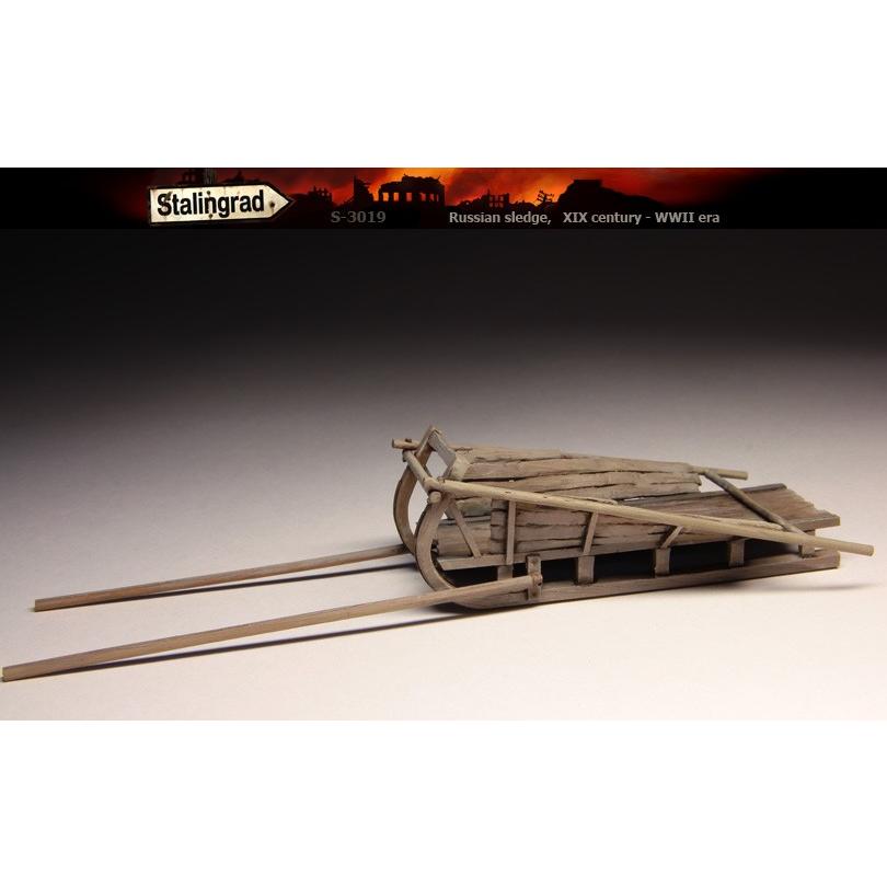 ロシアのそり 19世紀 Wwii Russian Sledge Xix Century Wwii Era 1 35 Stl 3019 ミニチュアパーク 通販 Yahoo ショッピング