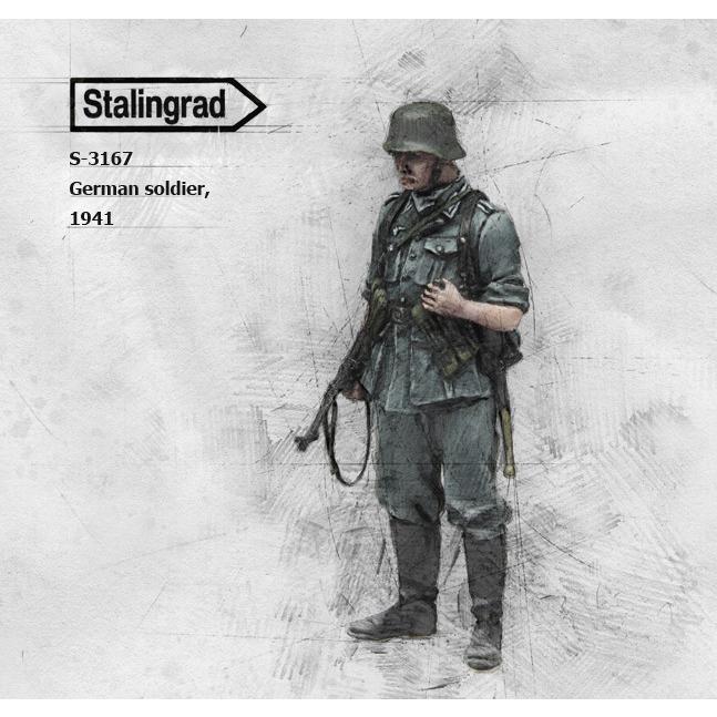 ドイツ軍 兵士 1941年 2 German Soldier 1941 1 35 Stl 3167 Stl 3167 ミニチュアパーク 通販 Yahoo ショッピング