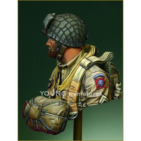 アメリカ軍 第空挺師団 空挺兵 ノルマンディ 1944年 Us Paratroopers nd Airborne Normandy 1944 1 10バスト Ym14 Ym14 ミニチュアパーク 通販 Yahoo ショッピング