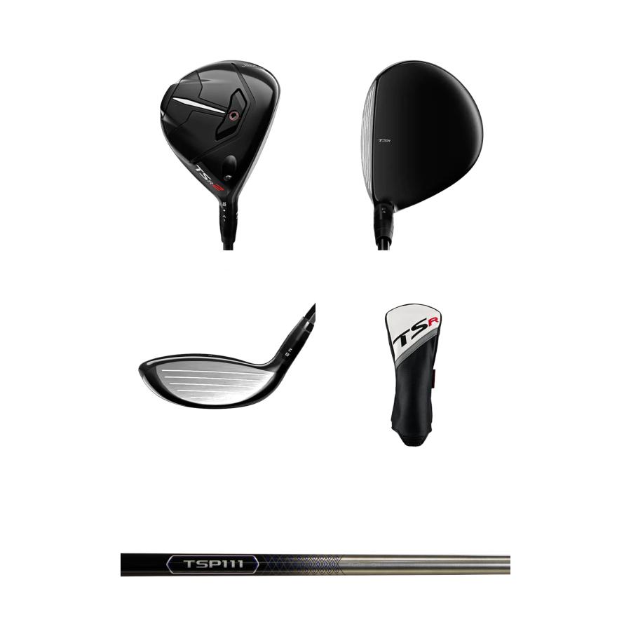 【高反発加工/CT値288/ヘッドスピード41m/s未満】タイトリスト TSR2 FW 18° (SilverFace)/Titleist TSP 111 50 (S)【ミニボックスゴルフ】