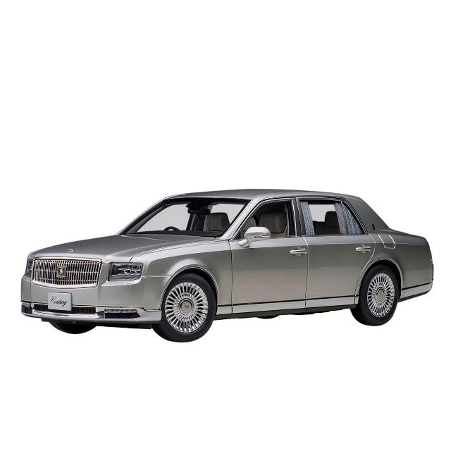 ミッドセンチュリー！シルバーのデコレーションオブジェ！美品 AUTOart 78770 トヨタ センチュリー スペシャルエディション(精華