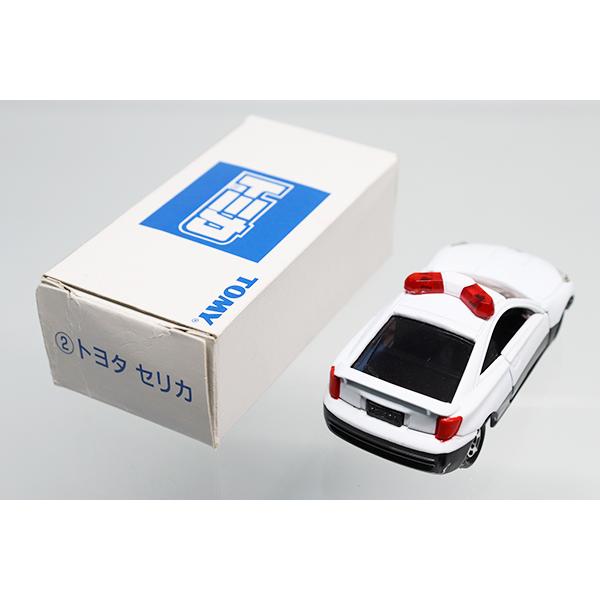 絶版品】トミカ 2 トヨタ セリカ パトロールカー ※トミカ缶 : ミニカー
