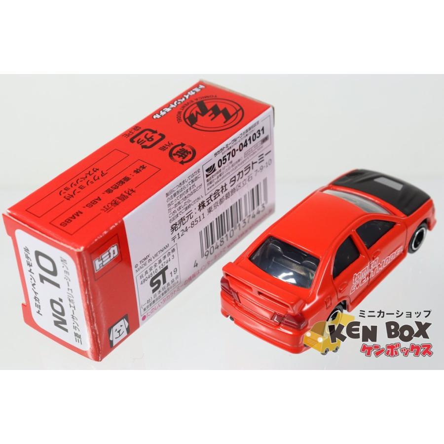 TOMICA トミカ No.10 MITSUBISHI 三菱 LANCER EVOLUTION TOMICA トミカ No.10 MITSUBISHI 三菱 LANCER EVOLUTION