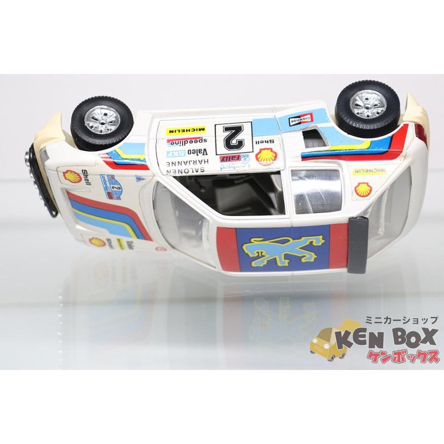 burago ブラーゴ S=1/25 Peugeot プジョー 205 TURBO ターボ#2 箱無し