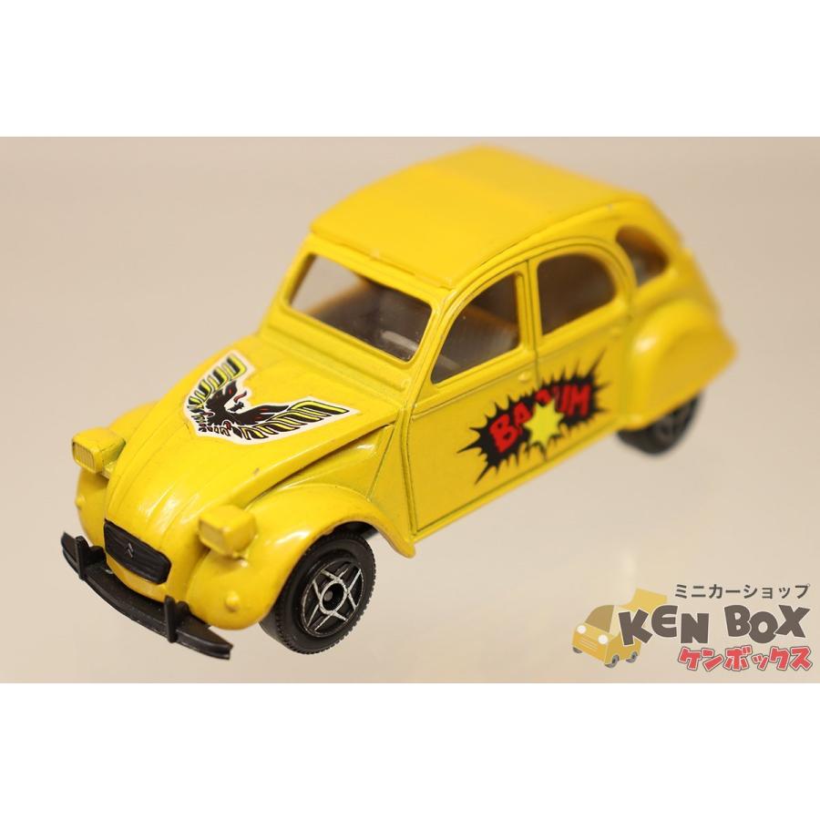 S=1/43 SOLIDO ソリド CITROEN シトロエン2CV 6 黄 箱無し S=1/43 SOLIDO ソリド CITROEN シトロエン2CV 6 黄 箱無し