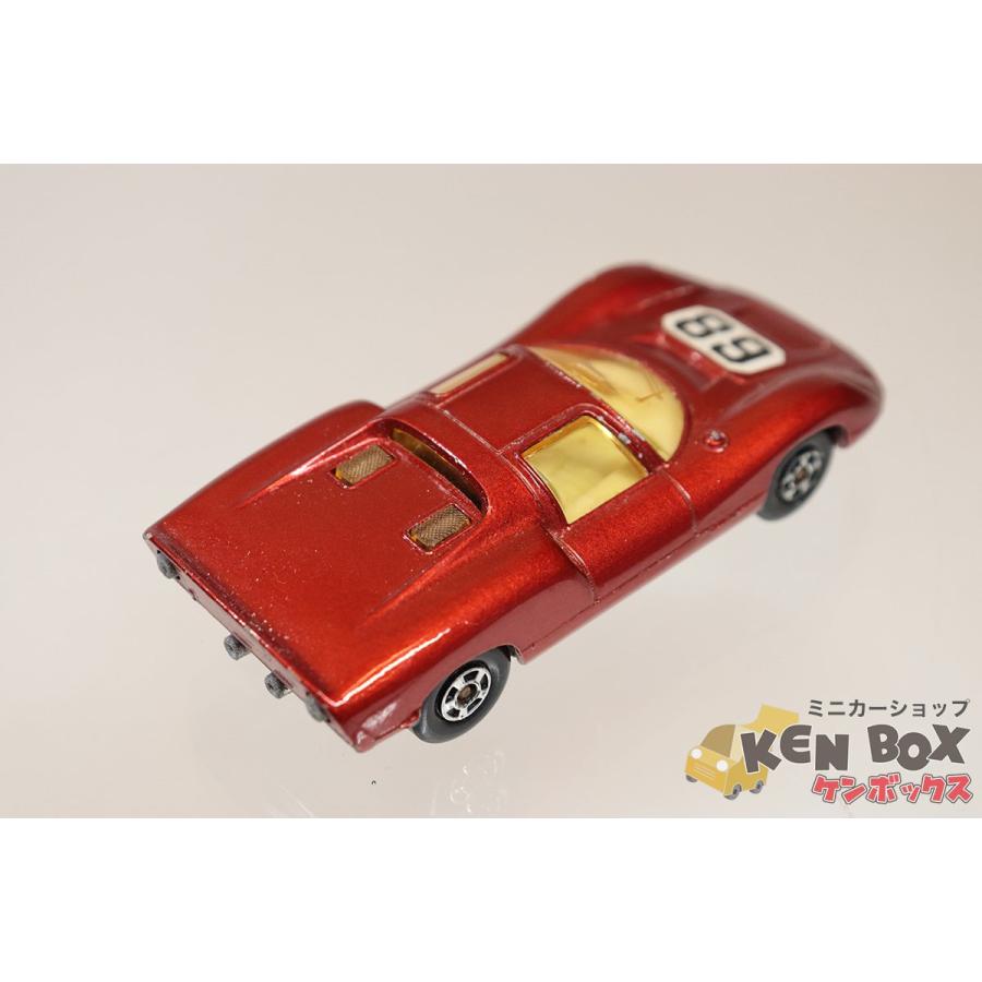 約11cm MATCHBOX マッチボックス No.68 PORSCHE ポルシェ 910 チップ/キズ/幌スレ 箱無 ジャンク品 英国製 現状渡し｜minicar-kenbox｜02