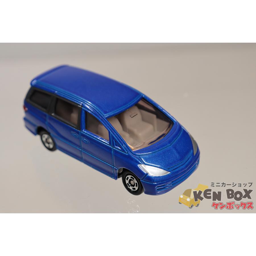 TOMICA トミカ TOYOTA トヨタ ESTIMA エスティマ 青 プラレール積み