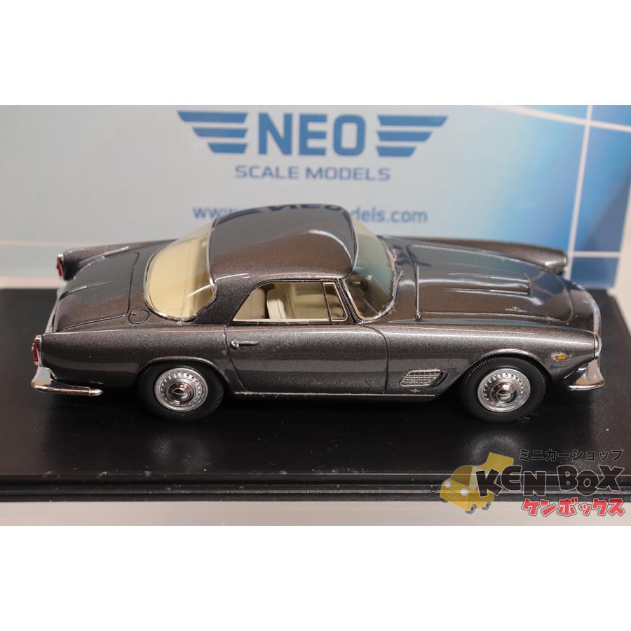 USED S=1/43 NEO ネオ NEO045911 Maserati マセラティ 3500GT Touring Coupe ツーリングクーペ 1957 Met.Grey 中国製 現状渡し｜minicar-kenbox｜04