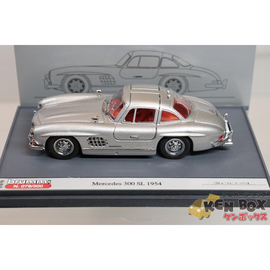 USED S=1/43 300台限定 brumm ブルム S1919 Mercedes メルセデス 300SL