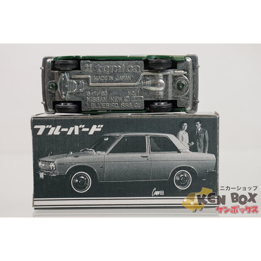 TOMICA 初期 トミカ 1-1-3 ダットサン DATSUN 日産 NISSAN ブルー