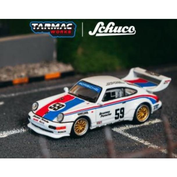 Tarmac Works T64S-009-93SEB ポルシェ 911 ターボ S LM GT ※1/64