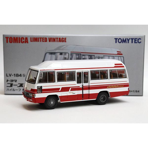 TOMYTEC トミカリミテッドヴィンテージ LV-184b トヨタ コースター 御機嫌大屋根 晴れ晴れしい車 ミニカー-ゲーム、おもちゃ-模型、プラモデル