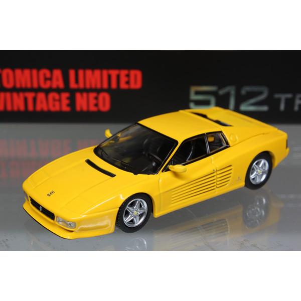 トミカリミテッドヴィンテージ フェラーリ 512TR （箱傷有） TOMYTEC トミカリミテッドヴィンテージネオ フェラーリ 512TR（黄