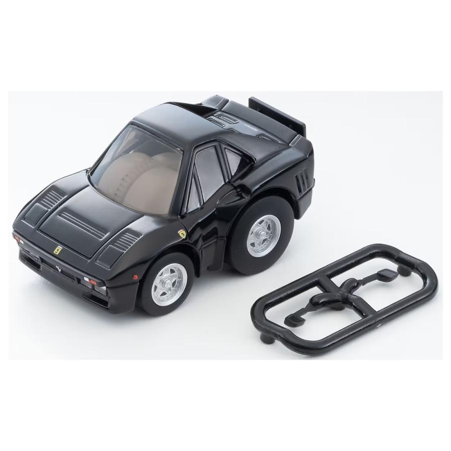 TOMYTEC Z-82b フェラーリ GTO (黒) ※チョロQ zero : ミニカーショップ