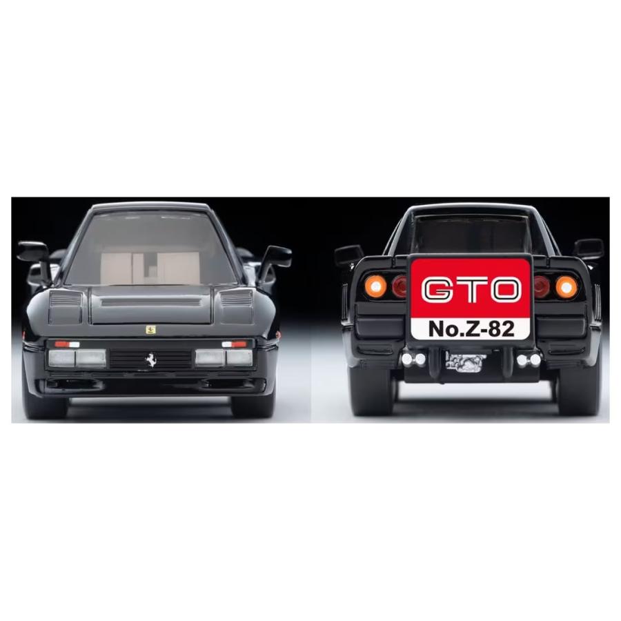 TOMYTEC Z-82b フェラーリ GTO (黒) ※チョロQ zero : ミニカーショップ