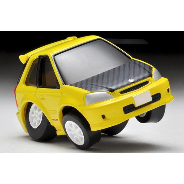 TOMYTEC Q's QS-01a ホンダ シビック タイプR（EK9）カスタム仕様（黄