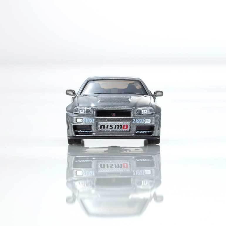 京商ミニカー&ブック 05 日産 GT-R R34 NISMO CRS ver.※1/64スケール