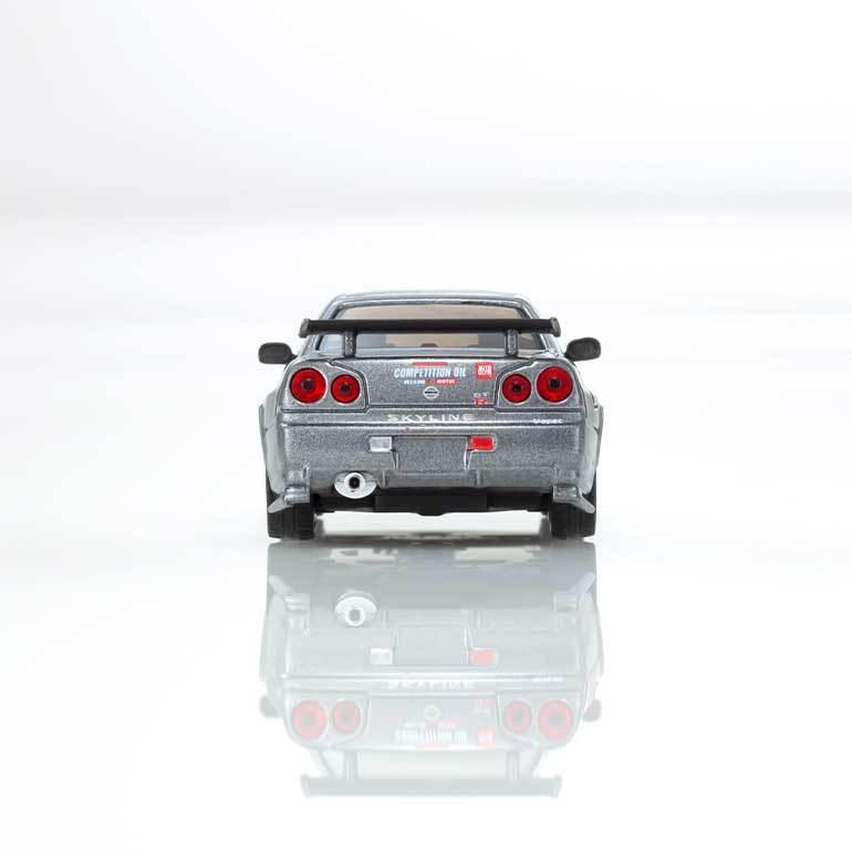 京商ミニカー&ブック 05 日産 GT-R R34 NISMO CRS ver.※1/64スケール