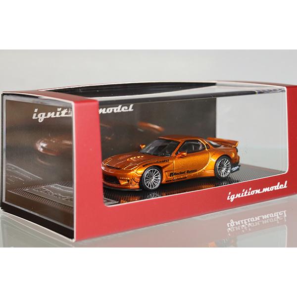 ミニカー ignition model 1650 Rocket Bunny RX-7 (FD3S) Orange Metallic