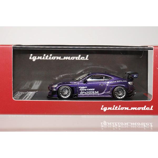 ignition model 1755 PANDEM TOYOTA 86 V3 Purple Metallic｜minicar-kenbox