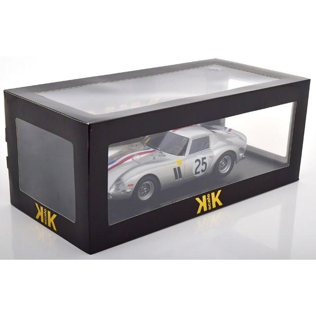 KK scale　KKDC180738　フェラーリ 250 GTO No.25, Le Mans 1963 ※1/18スケール｜minicar-kenbox｜06