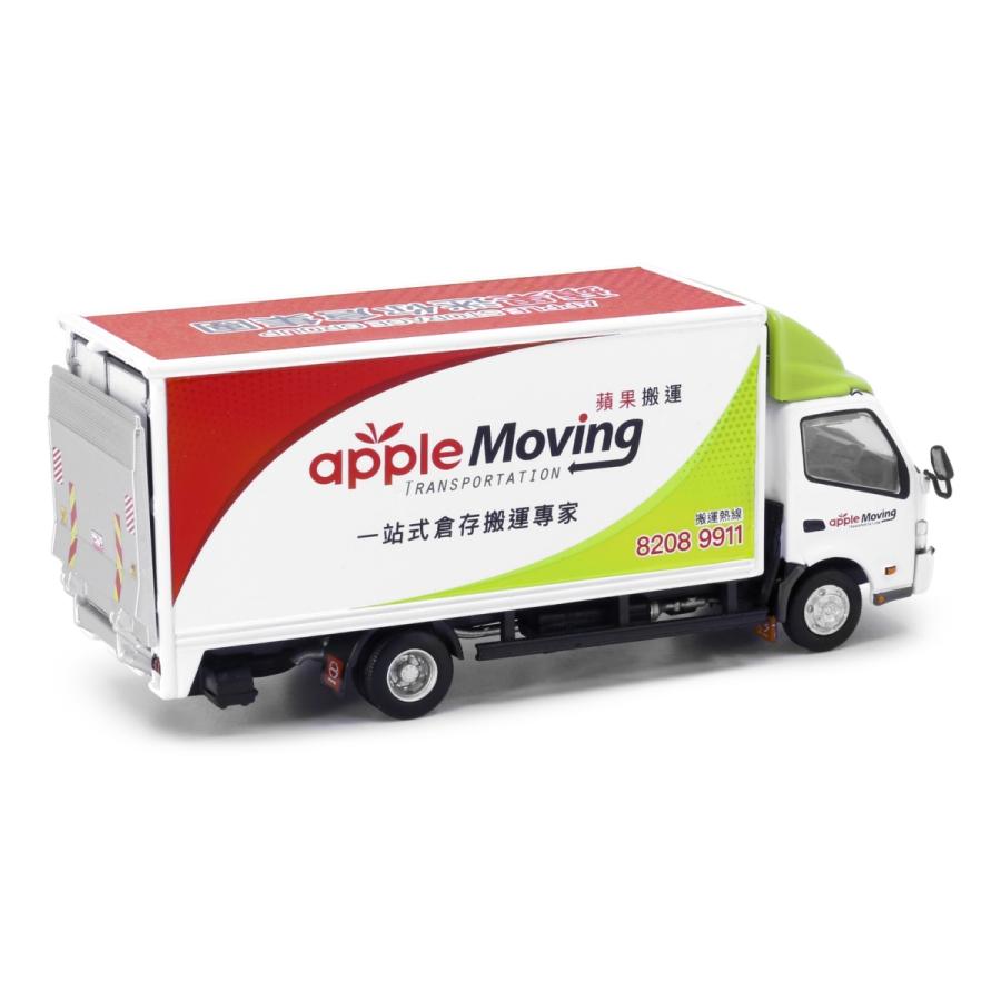 Tiny　ATC65264　No.137 日野 300 ボックストラック Apple Moving ※約1/64スケール｜minicar-kenbox｜02